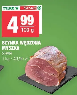 Szynka wędzona myszka promocja w SPAR