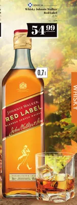 Whisky Johnnie Walker Red Label promocja w POLOmarket