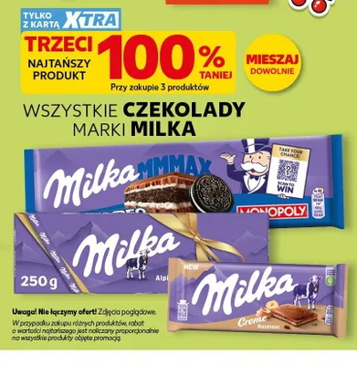 Czekolady Milka promocja w Kaufland