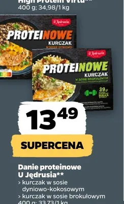 Danie proteinowe U Jędrusia promocja w Netto