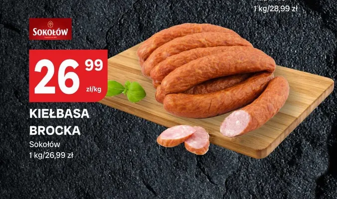 Kiełbasa brocka Sokołów promocja w Chorten