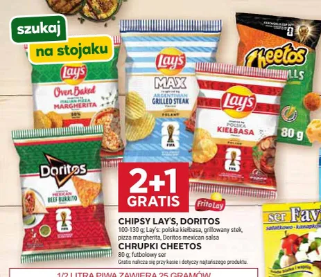 Chipsy Lay's Oven Baked pizza margherita promocja w Stokrotka