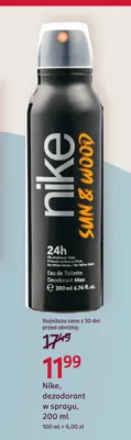 Dezodorant w sprayu Nike promocja w Rossmann