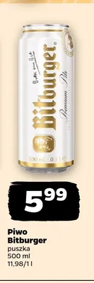 Piwo Bitburger promocja w Netto