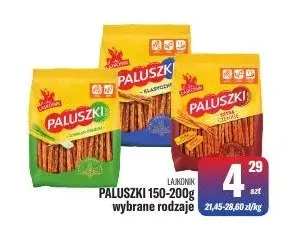 Paluszki słone Lajkonik promocja w Tomi Markt