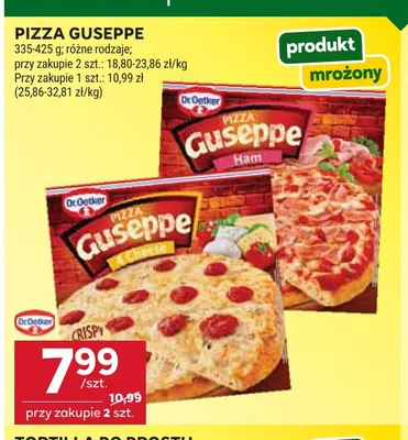 Pizza Guseppe 4 Cheese Dr. Oetker promocja w Stokrotka