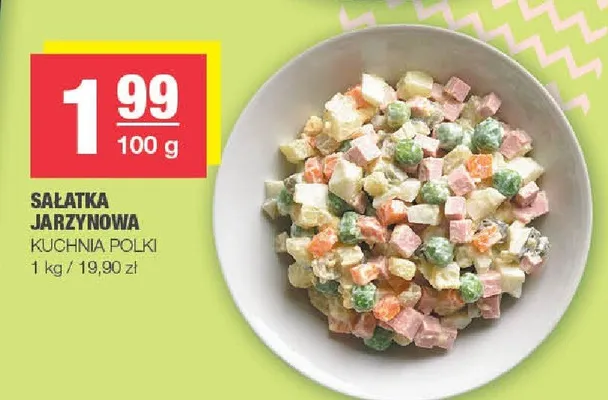 Sałatka jarzynowa promocja w SPAR