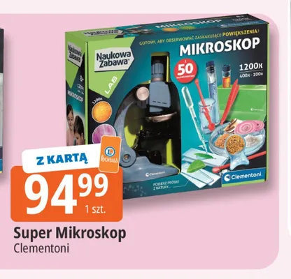 Super Mikroskop Clementoni promocja w Leclerc