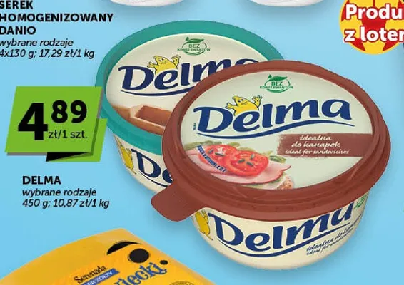 Margaryna Delma promocja w Euro Sklep