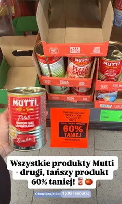Produkty Mutti promocja w Aldi
