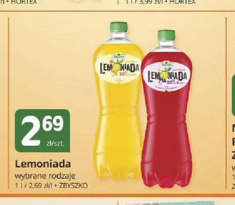 Lemoniada Zbyszko Grejpfrutowa promocja w Marketvita