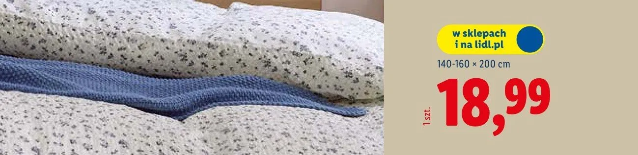 Prześcieradło jersey z gumką 160 x 200 cm Faro promocja w Lidl