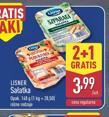 Sałatka Lisner promocja w Aldi