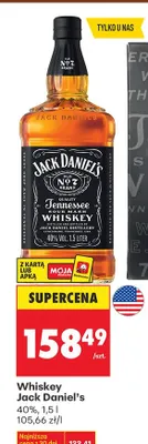 Whiskey Jack Daniel's promocja w Biedronka