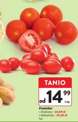 Pomidor śliwkowy luz promocja w Intermarche