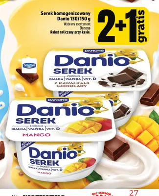 Serek homogenizowany Danio mango promocja w TOPAZ