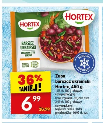 Zupa barszcz ukraiński Hortex promocja w Twój Market