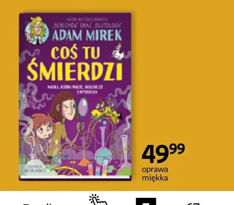 Książka Coś tu śmierdzi Adam Mirek oprawa miękka promocja w Empik