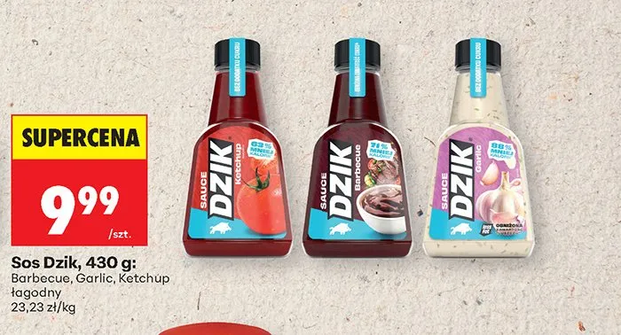 Sos Dzik Barbecue promocja w Biedronka