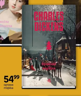 Książka Opowieść wigilijna Charles Dickens promocja w Empik