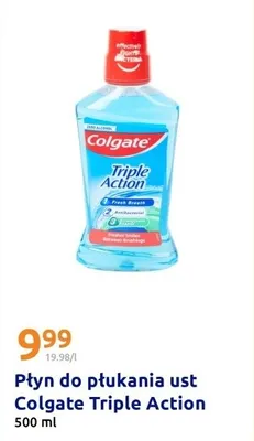 Płyn do płukania ust Triple Action promocja w Action