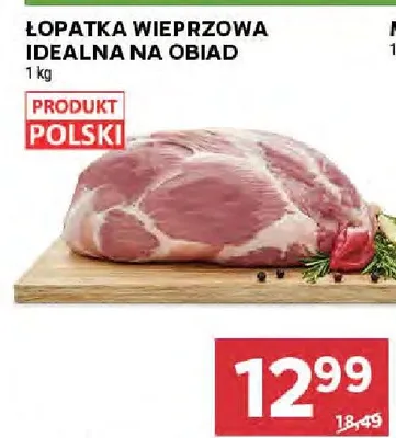 Łopatka wieprzowa idealna na obiad promocja w Stokrotka
