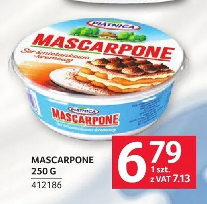 Mascarpone Piątnica promocja w Selgros