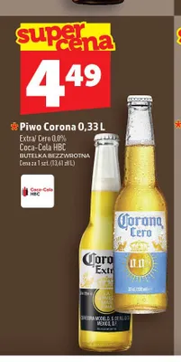Piwo Corona Extra promocja w TOPAZ