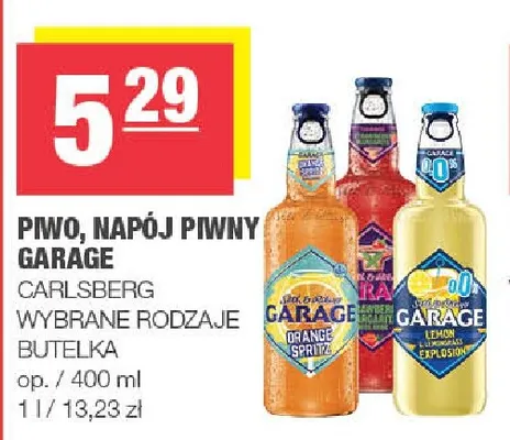 Napój piwny Garage Lemon Explosion promocja w SPAR