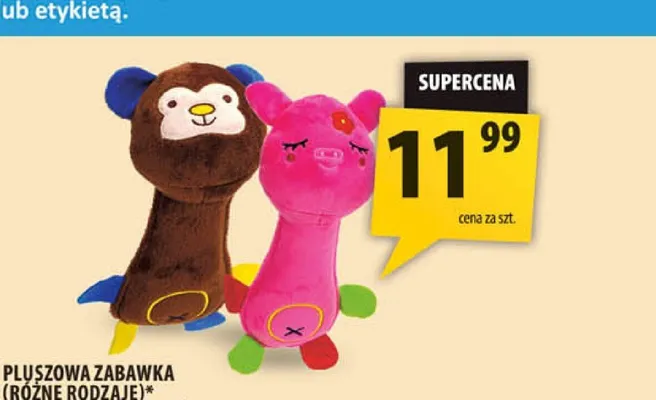 Pluszowa zabawka dla psa promocja w Arhelan