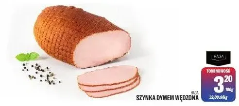 Szynka dymem wędzona promocja w Tomi Markt