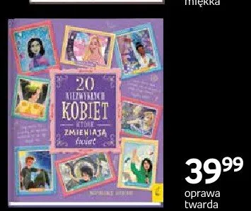 Książka 20 niezwykłych kobiet oprawa twarda promocja w Empik