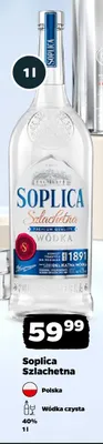 Wódka czysta Soplica Szlachetna promocja w Netto