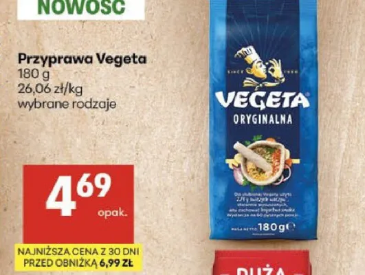 Przyprawa Vegeta oryginalna promocja w Delikatesy Centrum