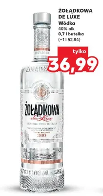 Wódka Żołądkowa de Luxe promocja w Kaufland