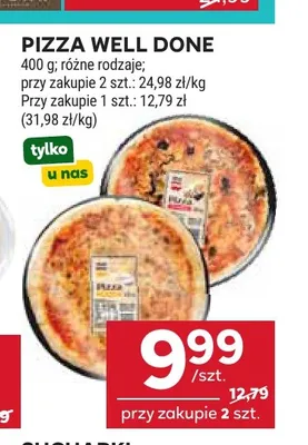 Pizza Well Done promocja w Stokrotka