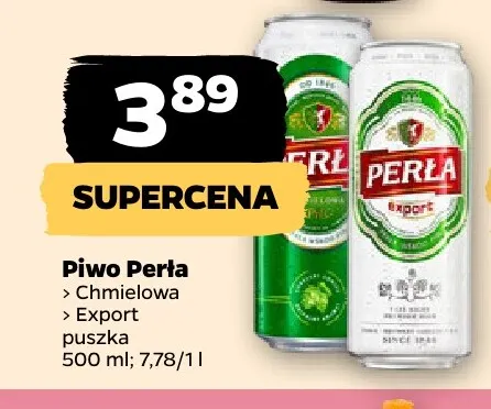 Piwo Perła Chmielowa promocja w Netto