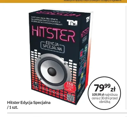 Gra planszowa Hitster Edycja Specjalna TM Toys promocja w Empik