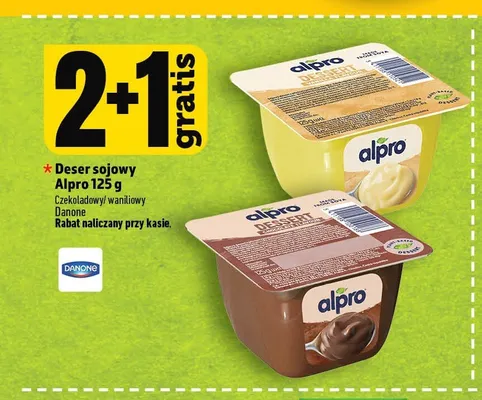 Deser sojowy Alpro waniliowy promocja w TOPAZ