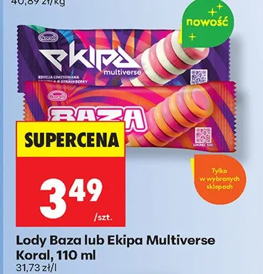 Lody Ekipa Multiverse promocja w Biedronka