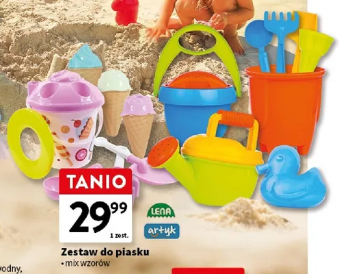 Zestaw do piasku Artyk promocja w Intermarche