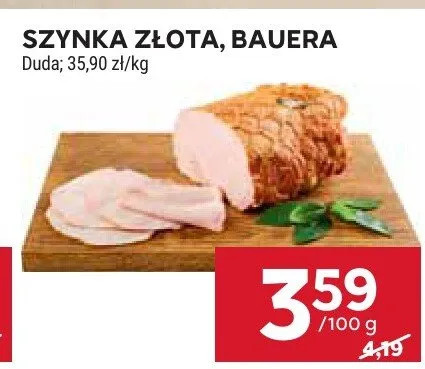 Szynka złota promocja w Stokrotka