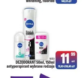 Dezodorant antyperspirant Nivea promocja w Tomi Markt