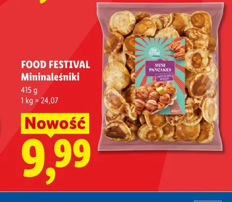 Mininaleśniki Food Festival promocja w Lidl