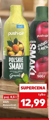 Koncentrat napoju o smaku jabłko i mięta Dafi promocja w Kaufland
