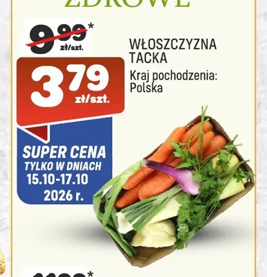 Włoszczyzna tacka promocja w Społem Praga