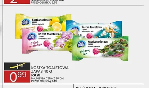 Kostka toaletowa zapas dzika orchidea Ravi promocja w Wafelek