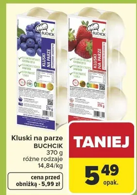 Kluski na parze różne rodzaje promocja w Carrefour Market