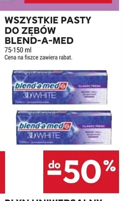 Pasta do zębów Blend-a-med promocja w Stokrotka