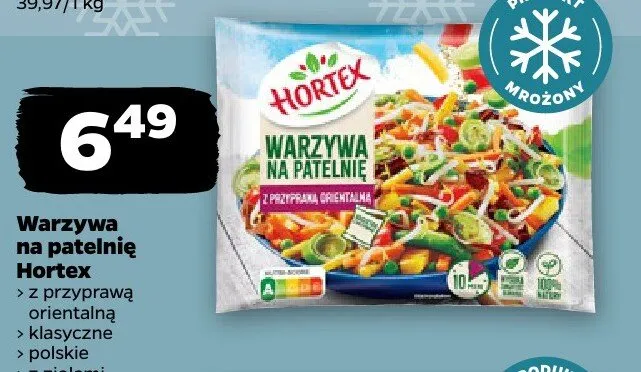 Warzywa na patelnię Hortex klasyczne promocja w Netto
